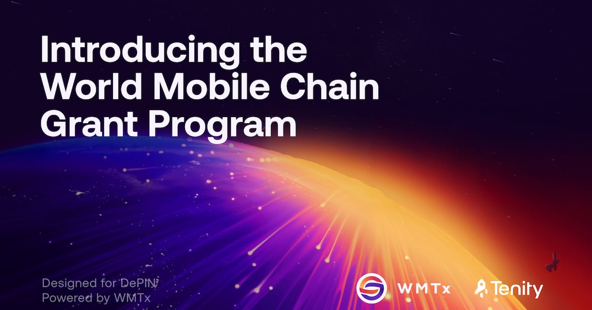 World Mobile Partners with Tenity, Unveils $25 Million Grant Program to Drive DePIN Innovation – DL News