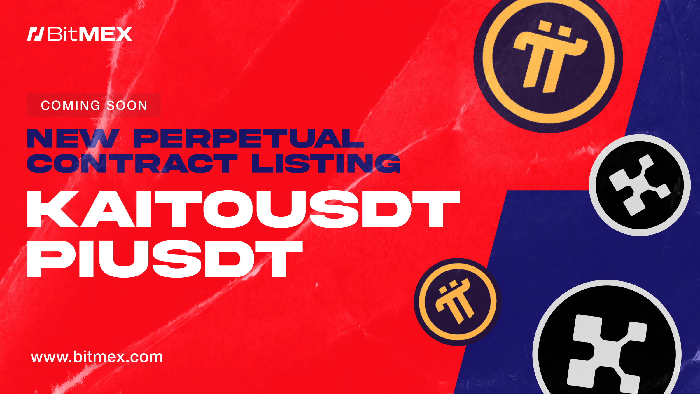 Coming Soon: KAITOUSDT and PIUSDT Perpetual Swap Listings With Up to 50x Leverage 