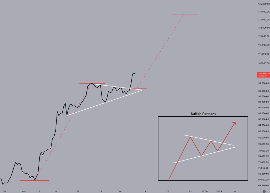 BTC/USD chart. Source: Jelle/X.