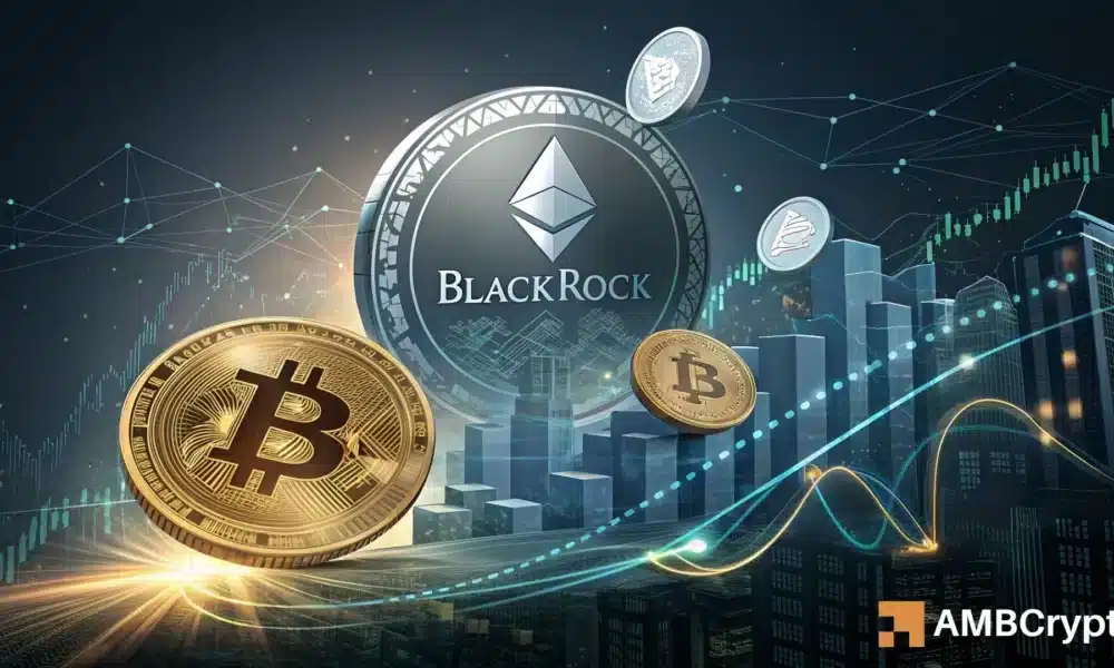BlackRock buys $357 mln in BTC, ETH amid shifting whale sentiment