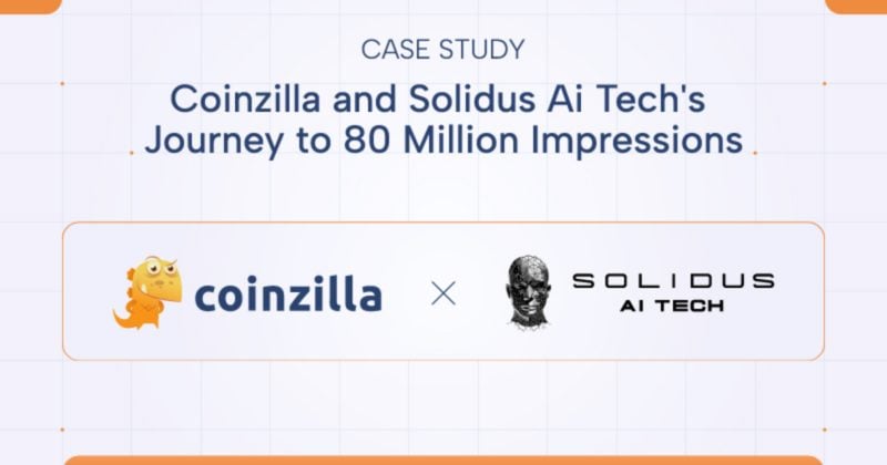 Coinzilla fuels 80 million+ impressions for Solidus Ai Tech in landmark crypto ad campaign