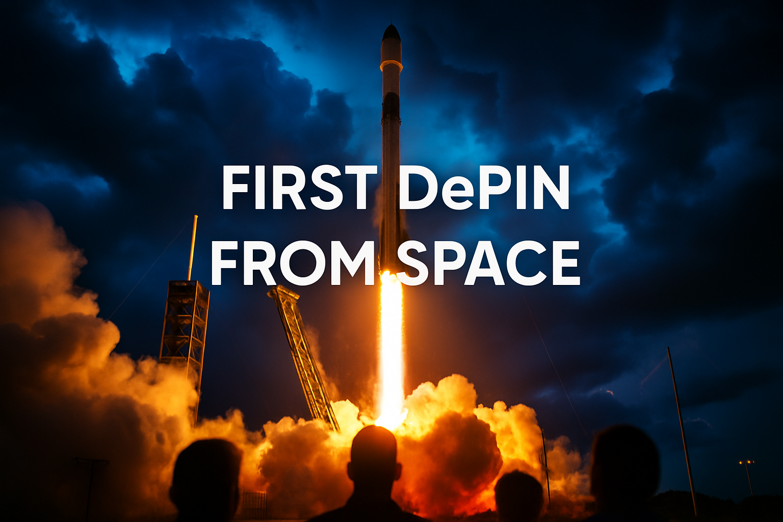 First Space-Based DePIN Launches with Quantum-Safe Security on SpaceX Mission