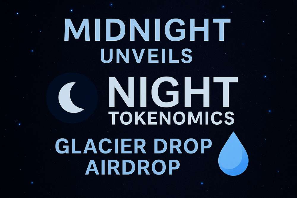 Midnight Unveils NIGHT Tokenomics and Glacier Drop Airdrop