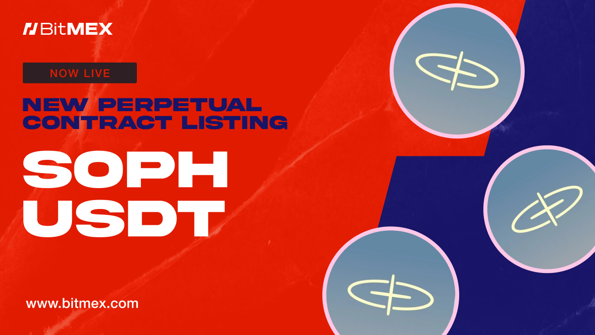 Now Live: SOPHUSDT Perpetual Swap Listing With Up to 50x Leverage 