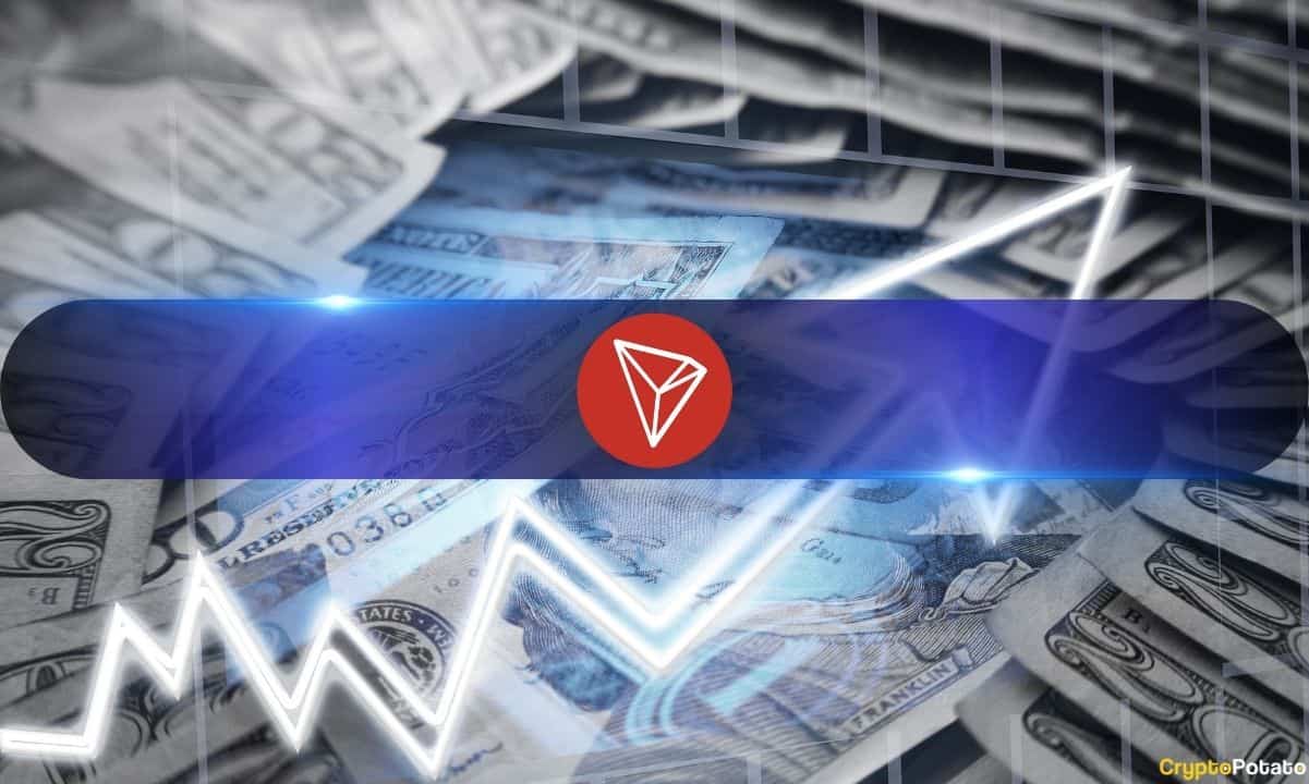 TRX Rises, Smart Contract Creation Flattens