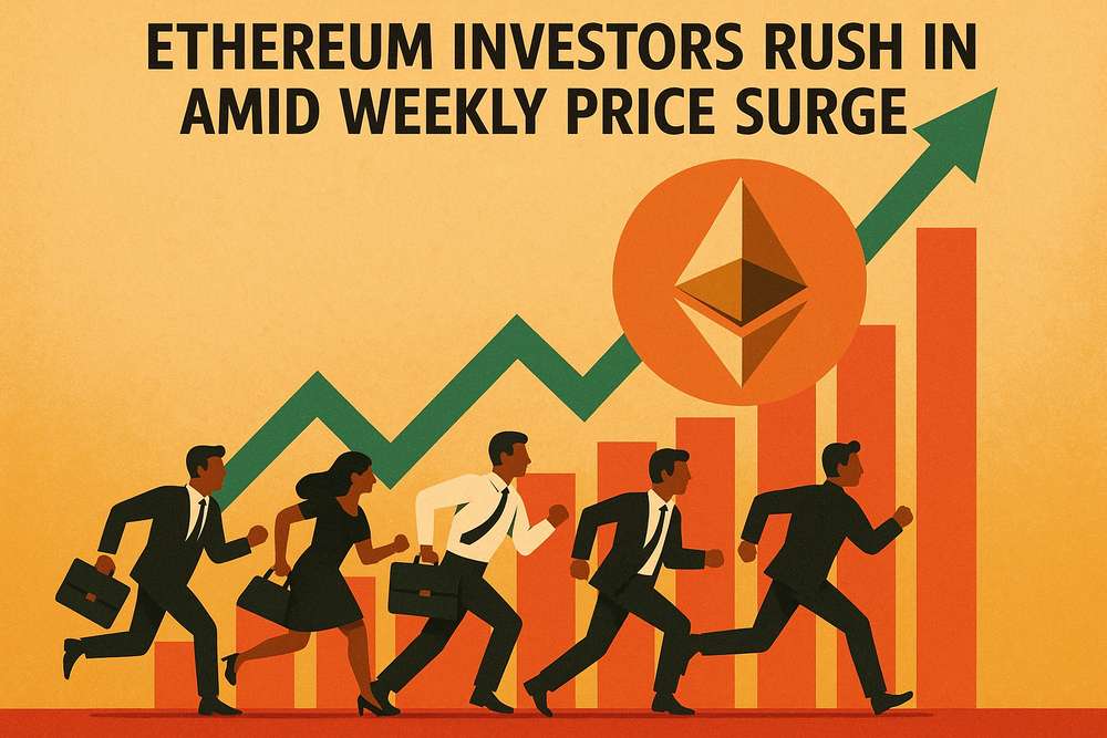 Ethereum Investors Rush In Amid Weekly Price Surge