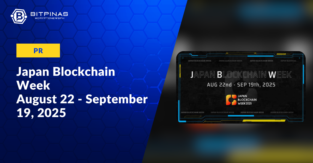 Japan Blockchain Week 2025 (Aug 22 – Sep 19) — The Perfect Window to Experience Japan’s Most Vibrant Web3 Scene