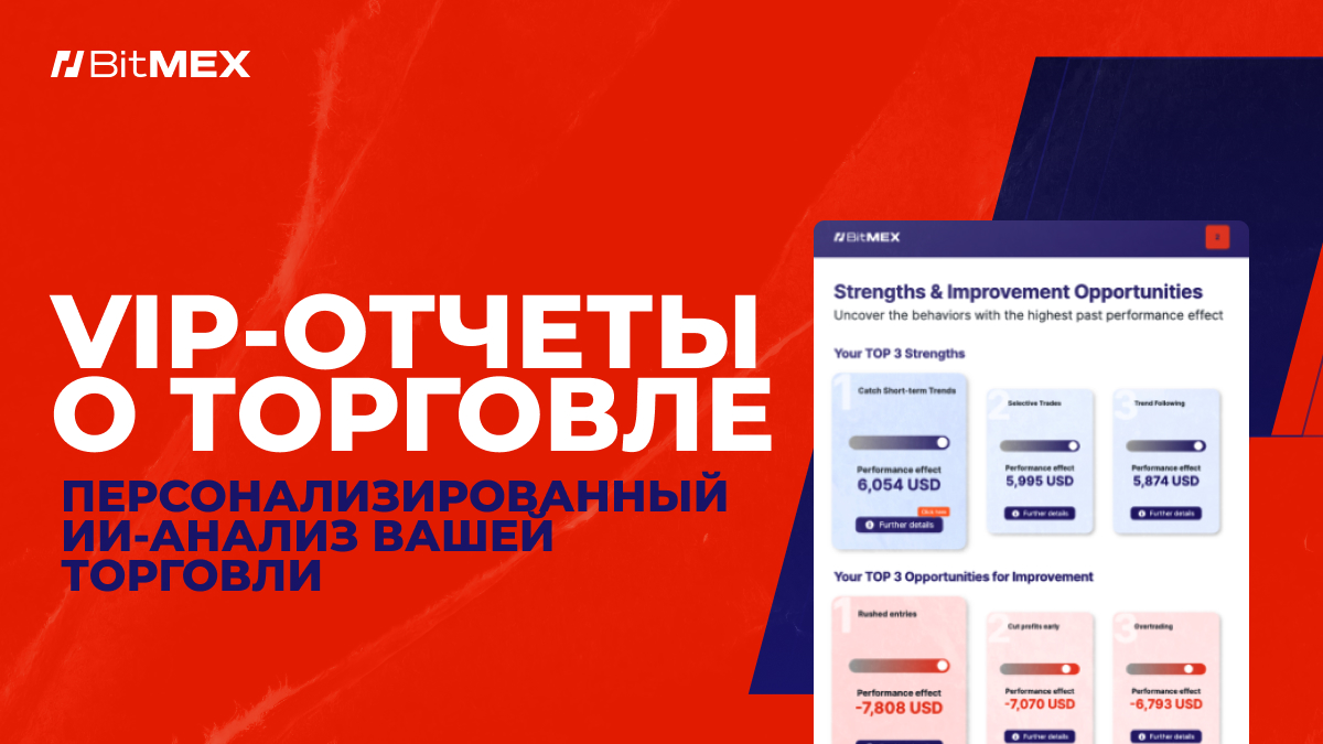 Уже на BitMEX: VIP-отчет о вашей торговле с помощью ИИ