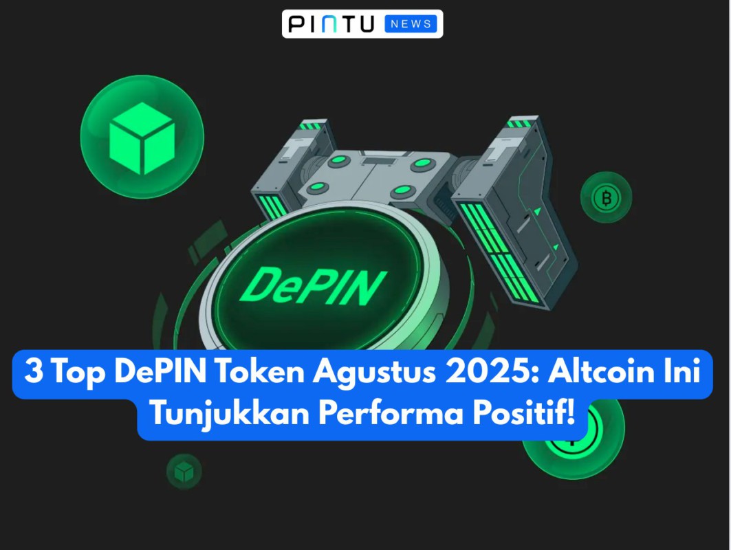 Top 3 DePIN Tokens August 2025: These Altcoins Show Positive Performance!