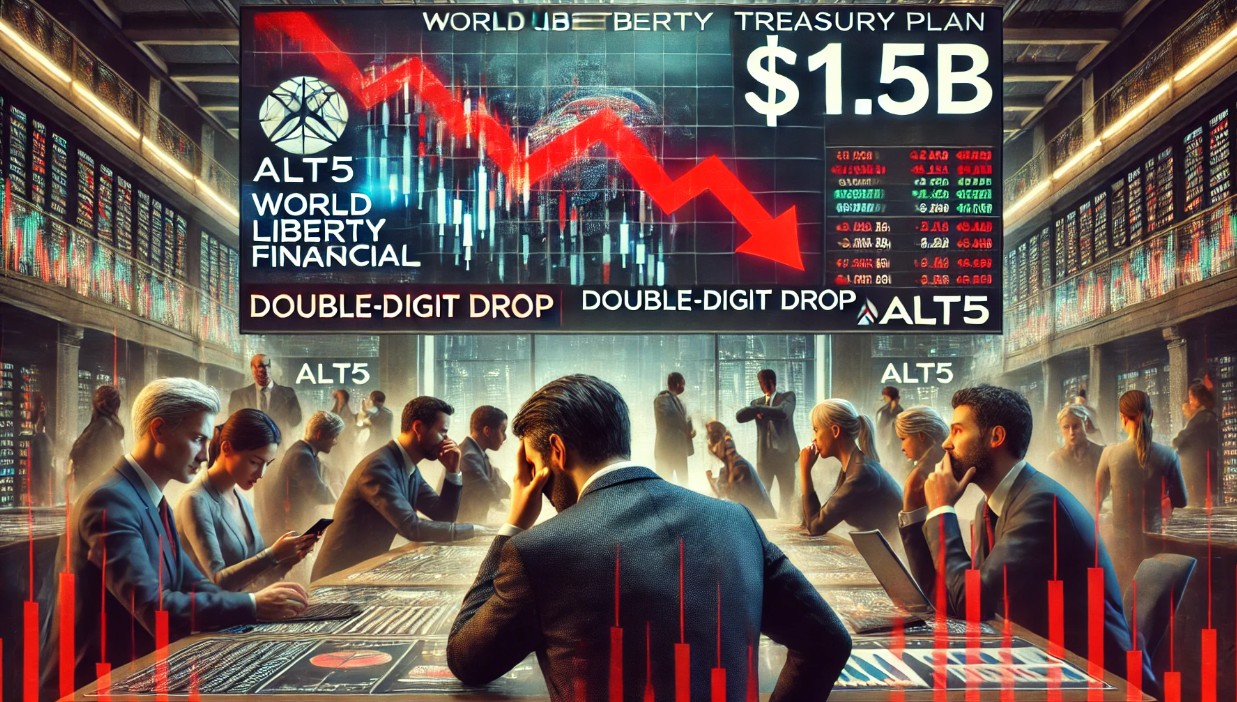 ALT5's $1.5B World Liberty Financial Treasury Plan Sparks Double-Digit Share Decline