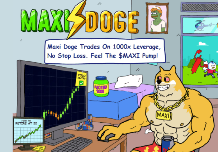 Maxi Doge Presale.