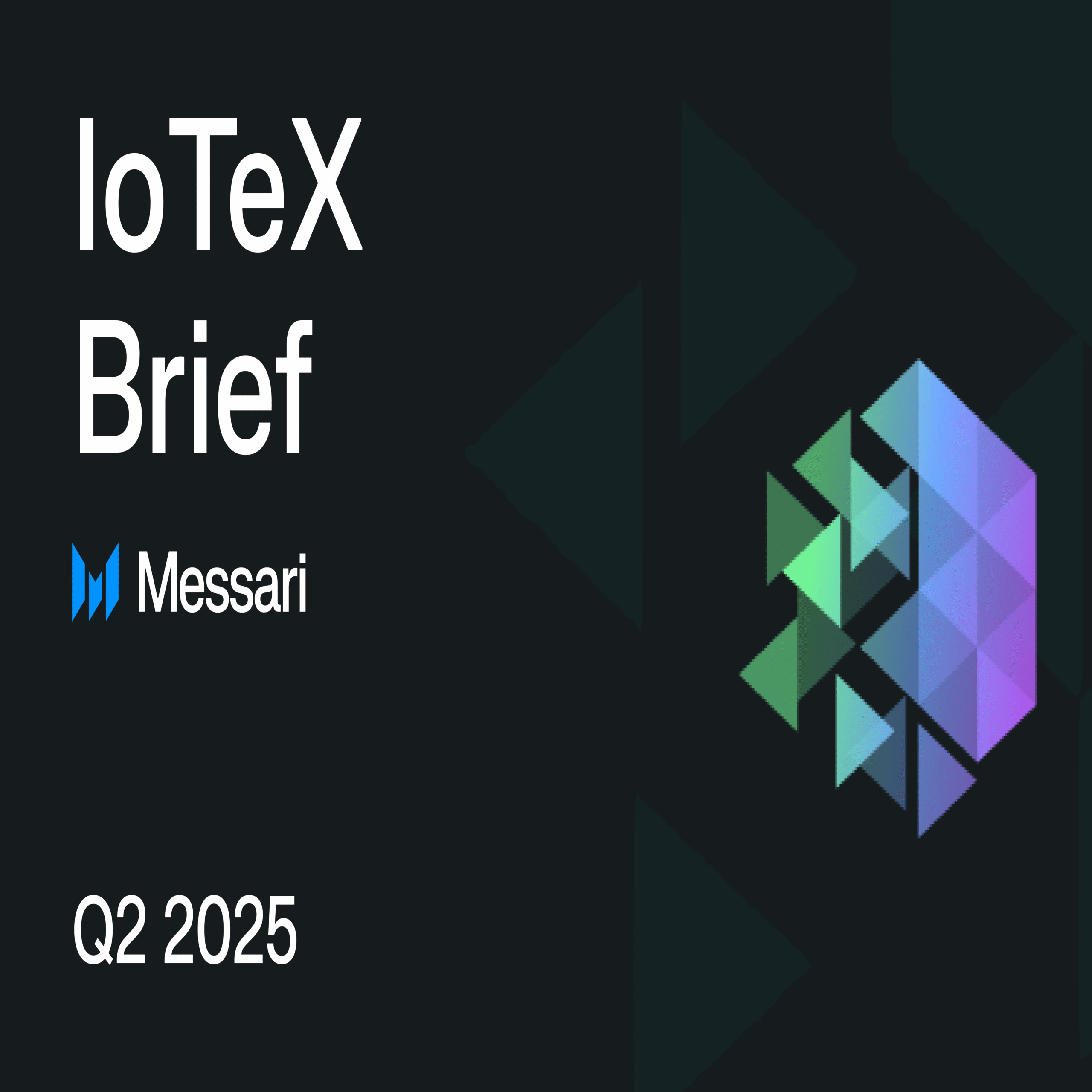 IoTeX Q2 2025 Brief | Messari