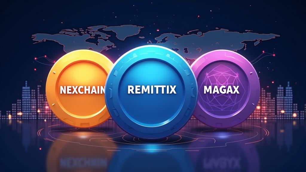 Nexchain, Remittix, and Moonshot MAGAX