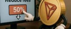Tron proposes 50% fee cut - Can TRX handle the inflation risk?