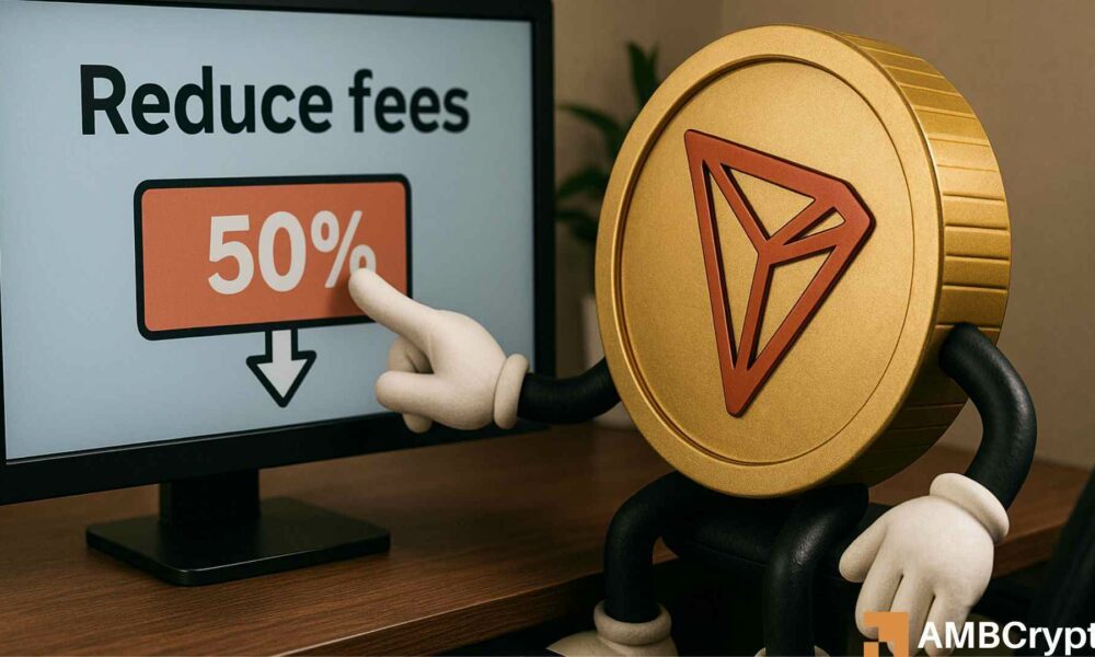 Tron proposes 50% fee cut - Can TRX handle the inflation risk?