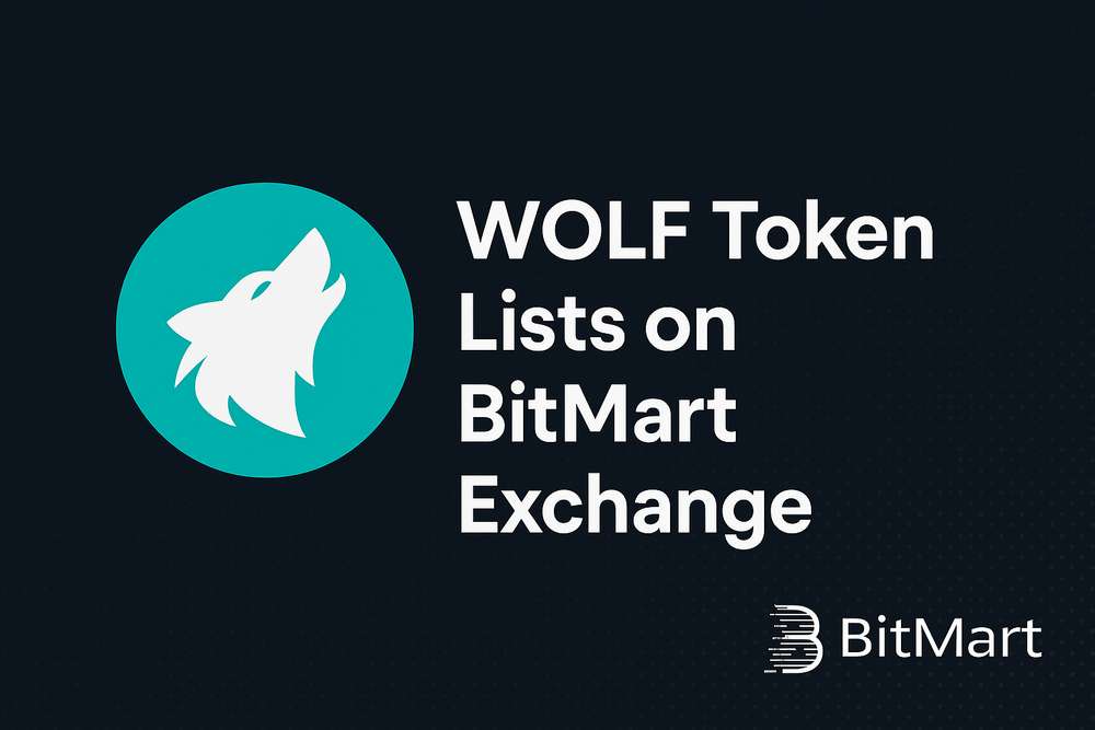WOLF Token Lists on BitMart Exchange