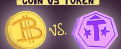 What is the difference between a token and a coin?