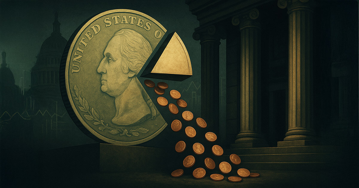 23 cents of every tax dollar goes to pay interest on U.S. debt