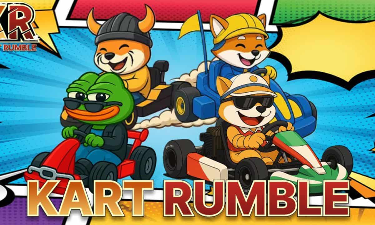AI Gaming Memecoin Kart Rumble ($RBT) About to Blaze Past $200K in Red-Hot Presale