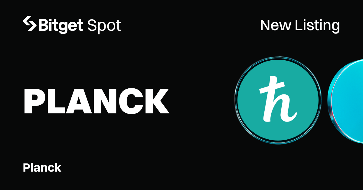 Bitget Lists Planck in AI & DePIN Innovation Zone