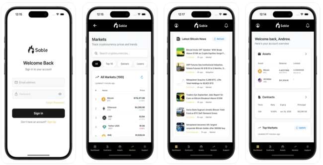Sable Venture Capital Inc. Expands Access to Its AI-Powered Bitcoin Platform with New iOS App for Investors