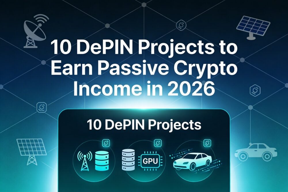10 Best DePIN Projects to Earn Passive Crypto Income in 2026