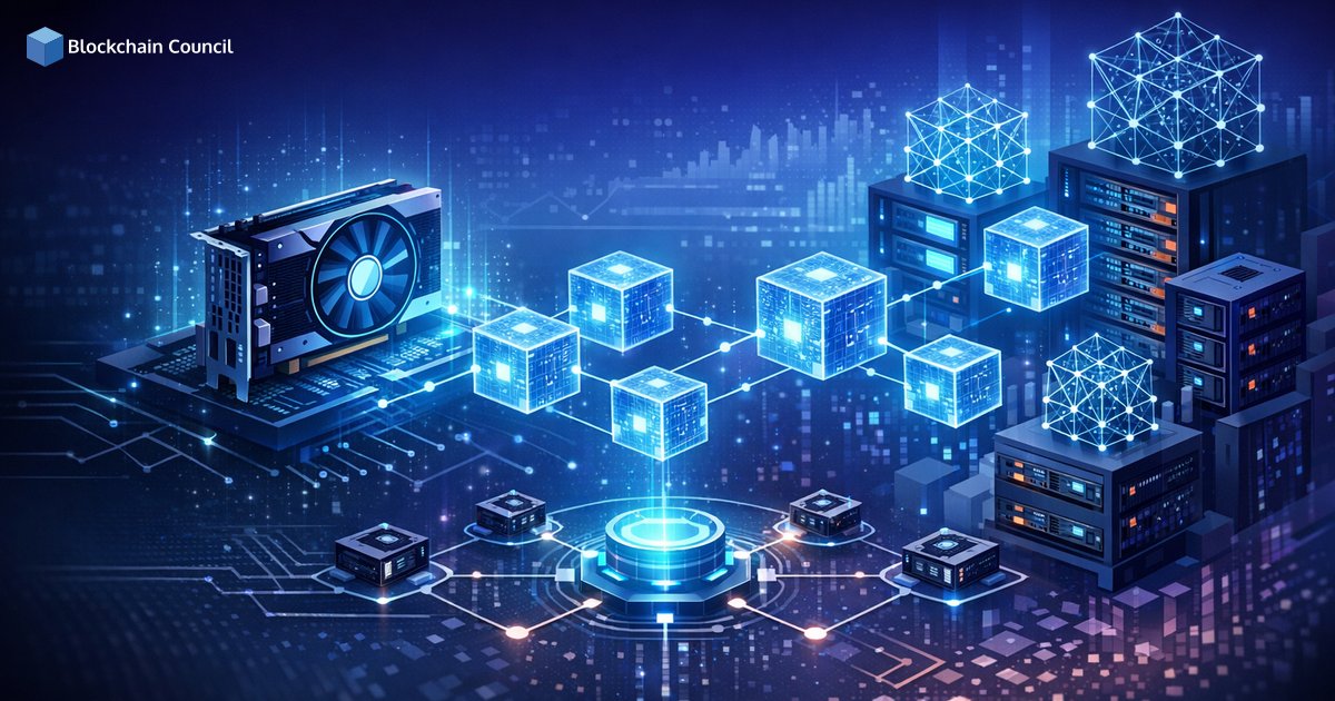 Compute Coordination for AI With Blockchain DePIN