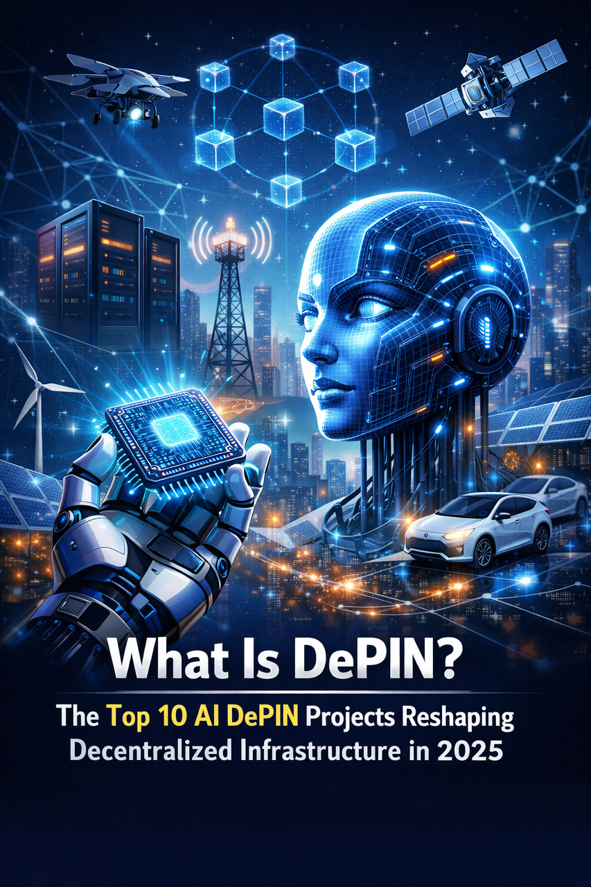 What Is DePIN? The Top 10 AI DePIN Projects Reshaping Decentralized Infrastructure in 2025| KuCoin