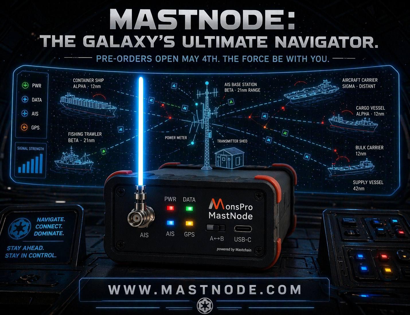 MastChain Opens Pre-Orders for MastNode AIS Hardware, Limited to 200 Units