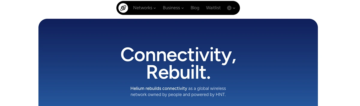Helium Wireless DePIN