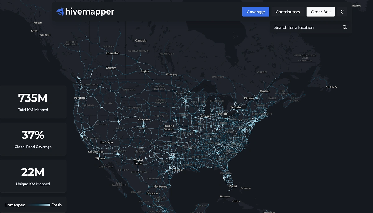 Hivemapper Geospatial DePIN