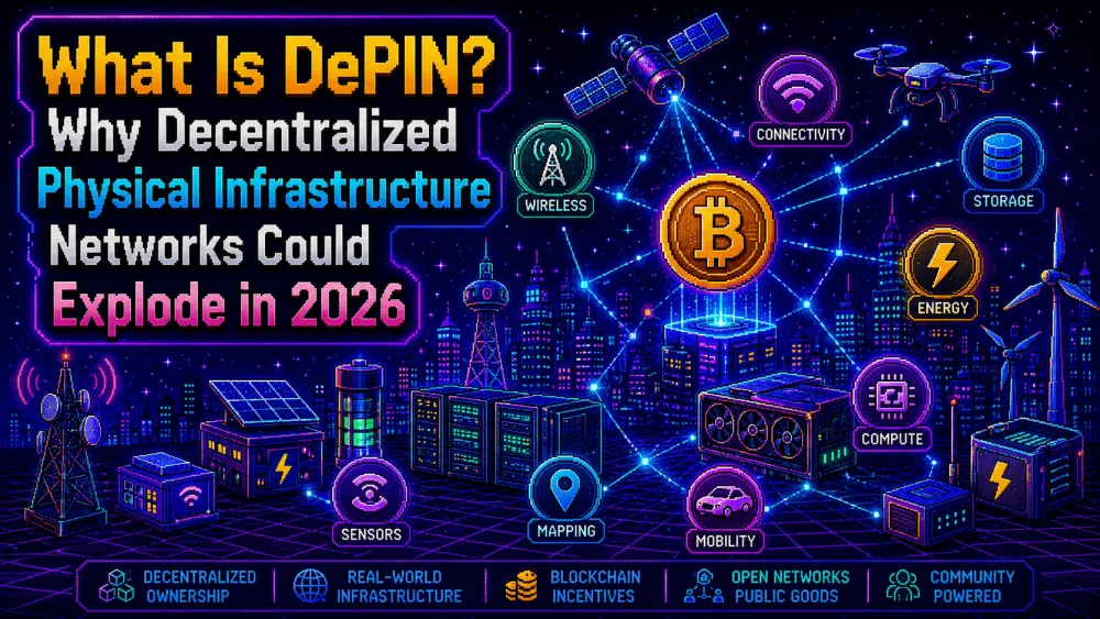 What Is DePIN? Why Decentralized Physical Infrastructure Networks Could Explode in 2026