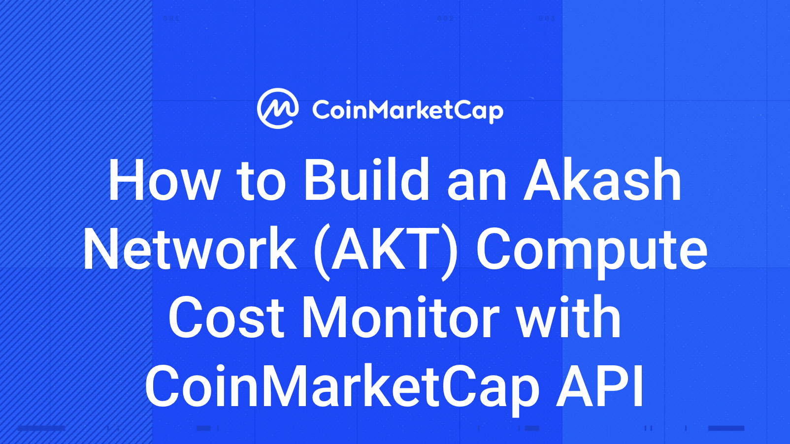 How to Build an Akash Network (AKT) Compute Cost Monitor with CoinMarketCap API