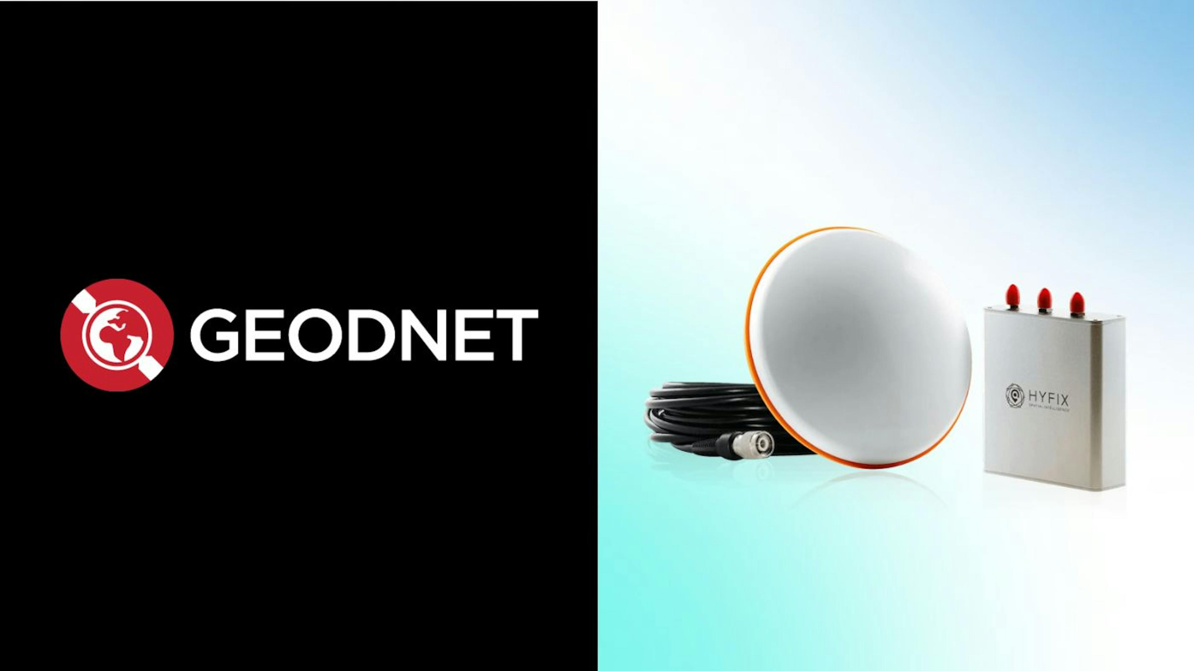 Satellite meteorological station GEODNET