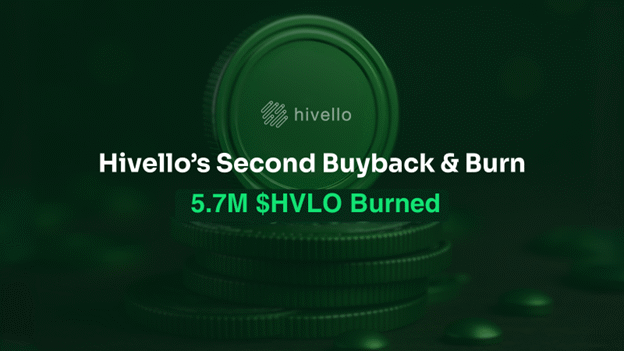 5.7M $HVLO Burned as Hivello Executes Second $HVLO Buyback and Burn