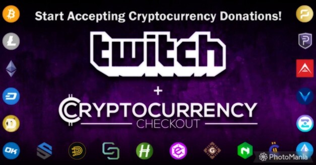 Accept crypto donations on Twitch