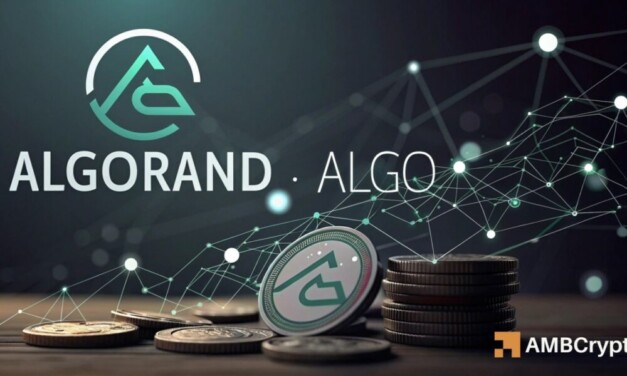 Algorand's adoption surges 62% - Is a $0.19 breakout possible?