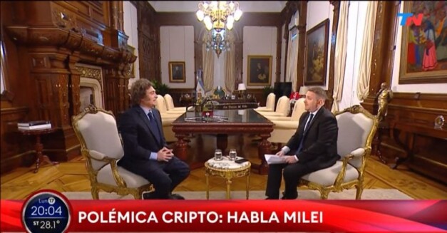 Argentina's president Javier Milei says he did not promote $LIBRA token, just shared it