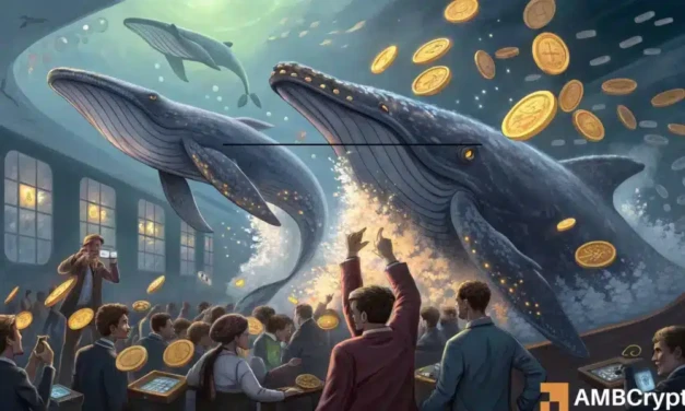 Aster whales offloaded 17.857 million tokens, worth $22.88 million.