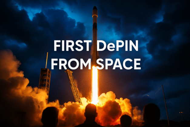 First Space-Based DePIN Launches with Quantum-Safe Security on SpaceX Mission