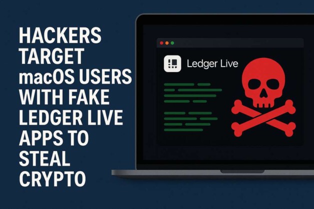 Hackers Target macOS Users With Fake Ledger Live Apps to Steal Crypto