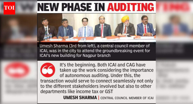 ICAI, CAG working on autonomousaudit systems using blockchain, AI | Nagpur News