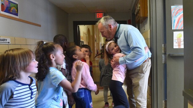 Kevin Depin loves being Dennis school principal. He's retiring anyway.