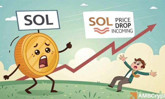 Solana (SOL) faces 12% decline if key support breaks