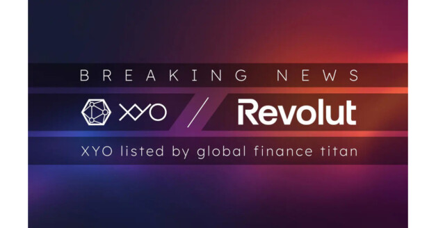 XYO Token Now Supported on Revolut, Marking Entry of DePIN Sector into Mainstream Fintech
