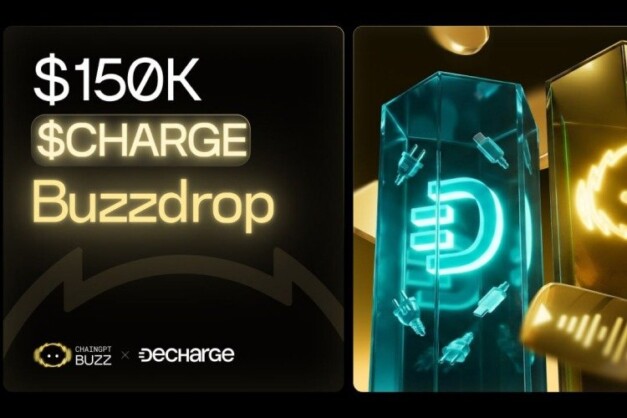 ChainGPT Pad Hosts DeCharge ($CHARGE) Buzzdrop: $150K in Tokens for Solana's EV Charging DePIN